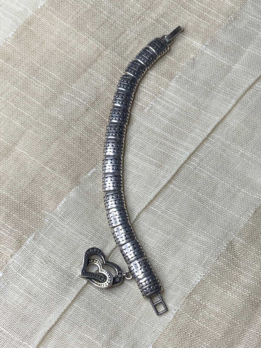Brighton Bracelet - Double Heart Charm
